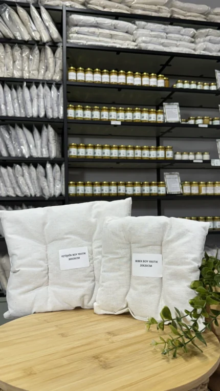 Yıkanmamış Yün Yastık Seti