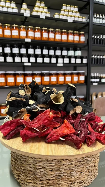 Patlıcan ve Biber Kurusu